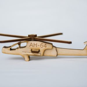 מסוק אפאצ'י - בחיתוך לייזר