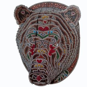 פאזל תלת מימד של דוב - בחיתוך לייזר