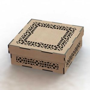 תבנית קופסא - בחיתוך לייזר