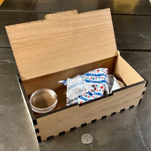 קופסת מכסה צירים - בחיתוך לייזר