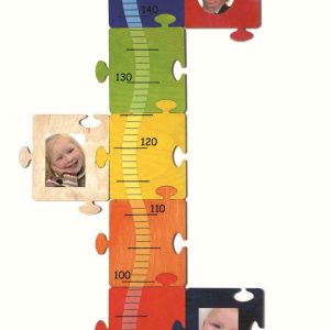 תרשים גובה מסגרת תמונה של פאזל - בחיתוך לייזר