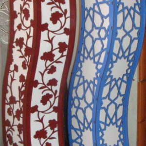 מנורה חיצונית.3D - בחיתוך לייזר