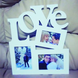 אוהב מסגרת תמונה - בחיתוך לייזר