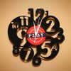 שעון Orologio Vinile Cerchi Numeri - בחיתוך לייזר