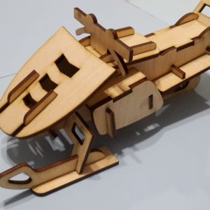 אופנוע שלג דיקט - בחיתוך לייזר