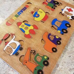 משחק פאזל לילדים - בחיתוך לייזר