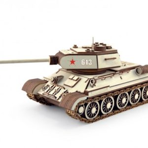 פאזל T-34 Tank 3D - בחיתוך לייזר