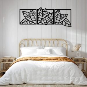 תמונת בחיתוך לייזר- עלה