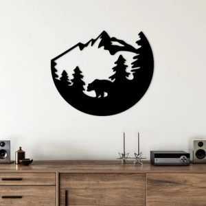 תמונת בחיתוך לייזר- בר מאונטיין