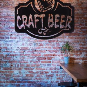 תמונת בחיתוך לייזר- בירה