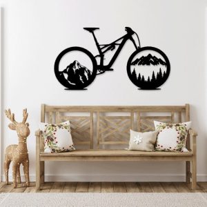 תמונת בחיתוך לייזר- Bike הר