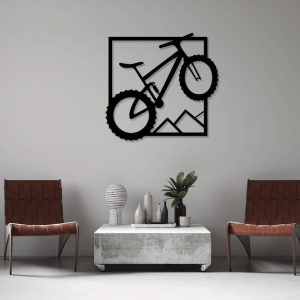 תמונת בחיתוך לייזר- אופני הרים אופניים