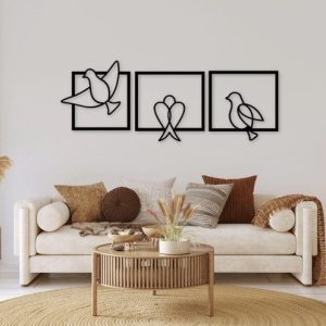 תמונת בחיתוך לייזר- ציפור