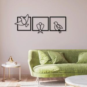 תמונת בחיתוך לייזר- ציפור