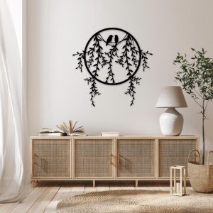 תמונת בחיתוך לייזר- ציפורים