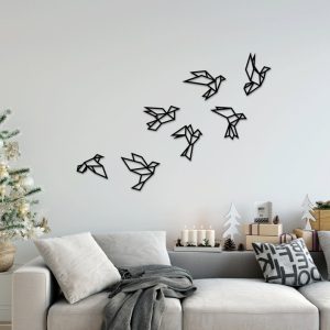 תמונת בחיתוך לייזר- ענף עץ הציפורים