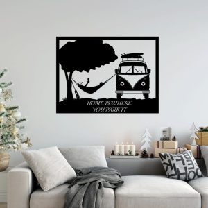 תמונת בחיתוך לייזר- קרוואן ערסל טבע מחנה הטבע