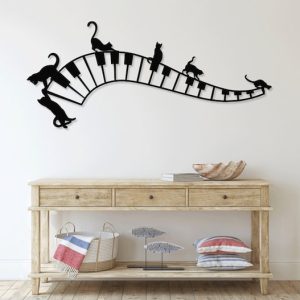 תמונת בחיתוך לייזר- חתול