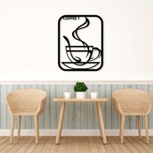 תמונת בחיתוך לייזר- ספל תה קפה