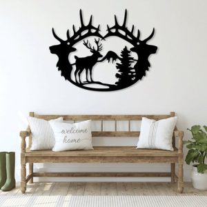 תמונת בחיתוך לייזר- עץ הר הצבי