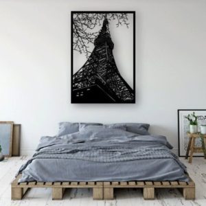 תמונת בחיתוך לייזר- מגדל אייפל