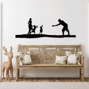 תמונת בחיתוך לייזר- אהבה משפחתית