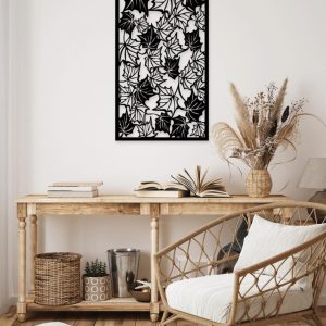 תמונת בחיתוך לייזר- עלה