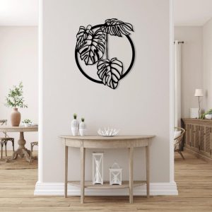 תמונת בחיתוך לייזר- עלה