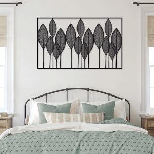 תמונת בחיתוך לייזר- עלה