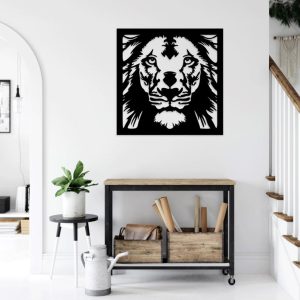 תמונת בחיתוך לייזר- ג'ונגל מלך האריות