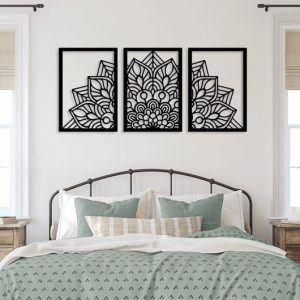 תמונת בחיתוך לייזר- מנדלה