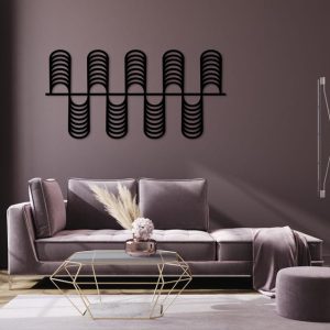 תמונת בחיתוך לייזר- אבסטרקט מודרני