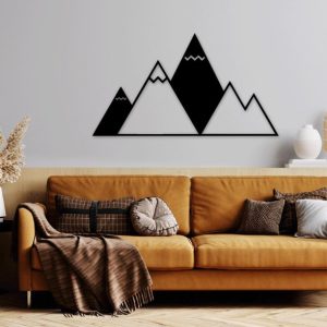 תמונת בחיתוך לייזר- הר