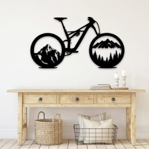 תמונת בחיתוך לייזר- אופני הרים