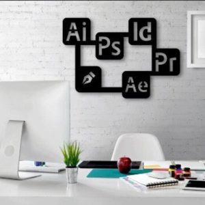 תמונת בחיתוך לייזר- איור פוטושופ