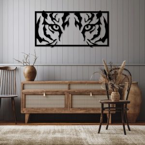 תמונת בחיתוך לייזר- חיות בר נמר