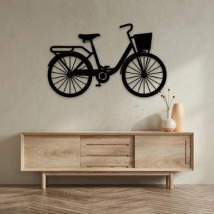 תמונת בחיתוך לייזר- אופני וינטג'