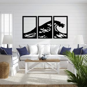 תמונת בחיתוך לייזר- גל