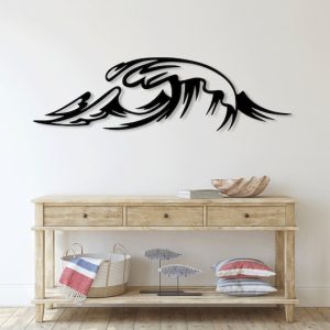 תמונת בחיתוך לייזר- גל