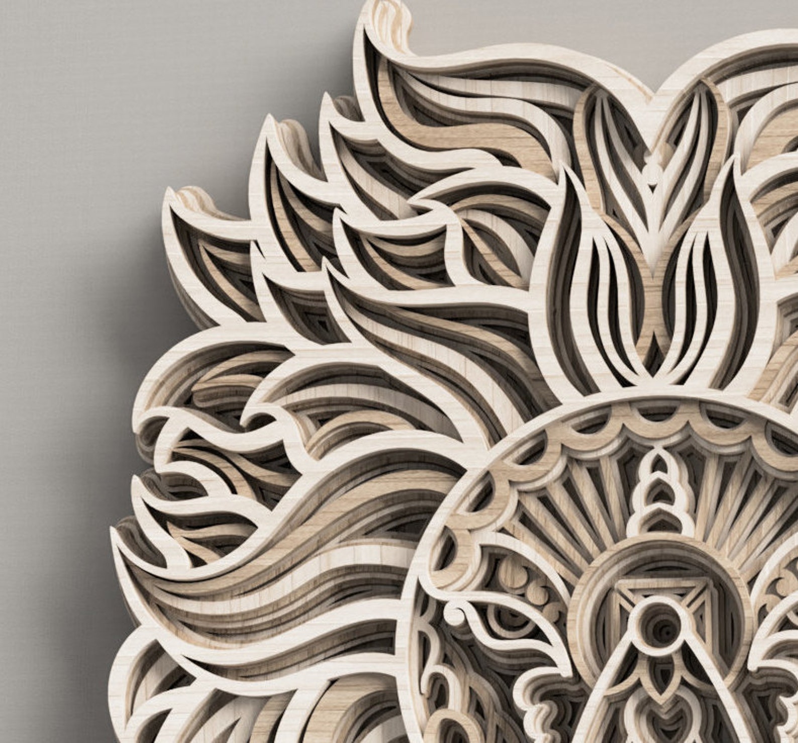 דגם אריה תלת מימדי – תמונה 6