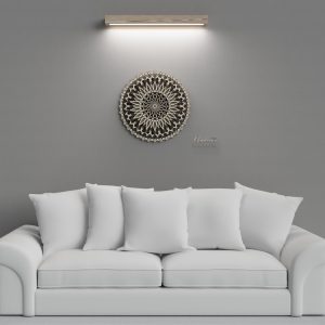 מנדלה מעוצבת - תמונת שכבות בחיתוך לייזר