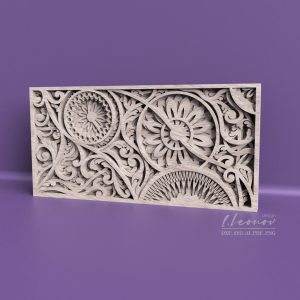 מנדלה רב-שכבתית - תמונת שכבות בחיתוך לייזר