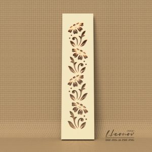 פאנל קישוטי רב-שכבתי - תמונת שכבות בחיתוך לייזר