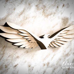 פניקס רב-שכבתי - תמונת שכבות בחיתוך לייזר