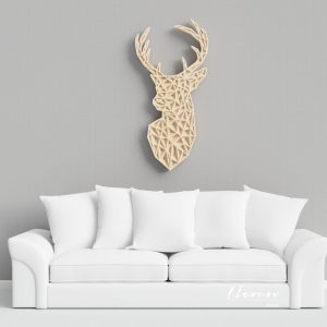 ראש אייל רב שכבתי - תמונת שכבות בחיתוך לייזר