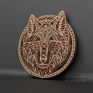 רב-שכבתי - תמונת שכבות בחיתוך לייזר