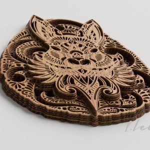 תכנון מדויק - תמונת שכבות בחיתוך לייזר