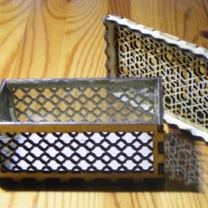 קופסת עיצוב ערבית - בחיתוך לייזר