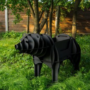 BBQ גריל דוב לחתוך פלזמה - בחיתוך לייזר