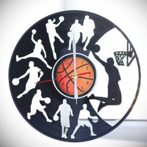 שעון כדורסל - בחיתוך לייזר